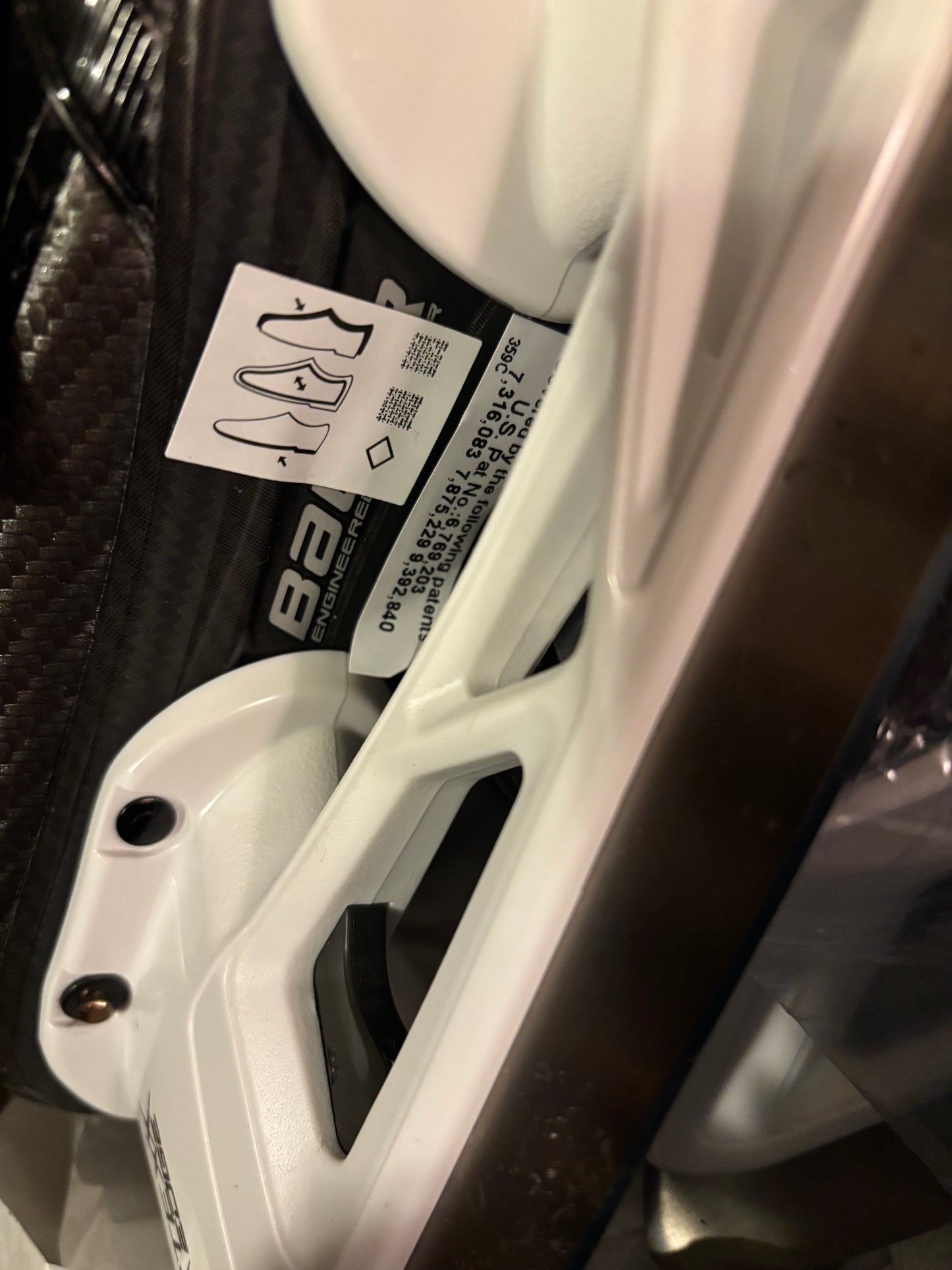 2020 Bauer Supreme 3S PRO model Heat-moldable/Thermoformable 4 EE SIZE GOALIE SKATES