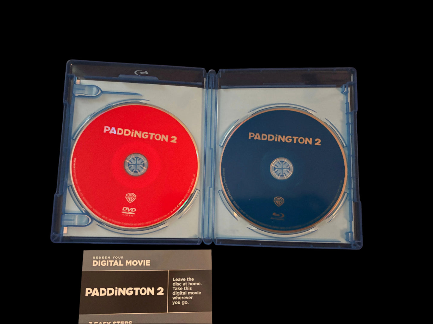 Paddington 2 Blu-Ray, DVD + Digital Download like new