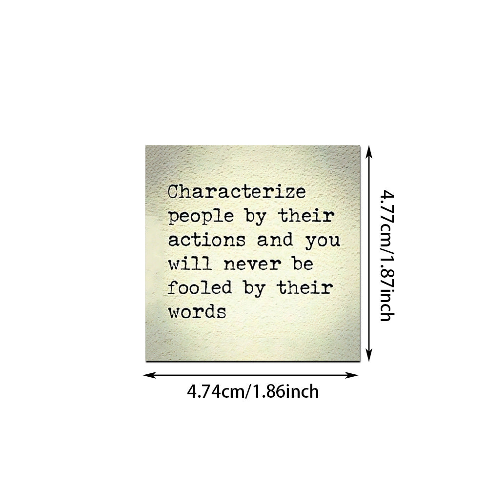 Retro Text Famous Quotes Inspirational DIY Stickers - 4 Vintage Quote Packages to Choose From!