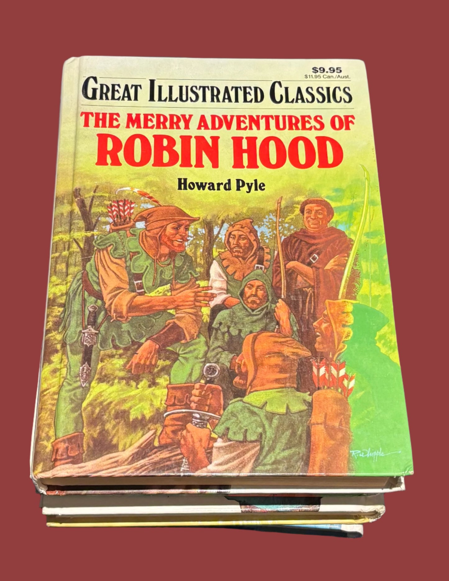 Great Illustrated Classics Set of EIGHT (8) Vintage Literary Iconic Hard Cover Books