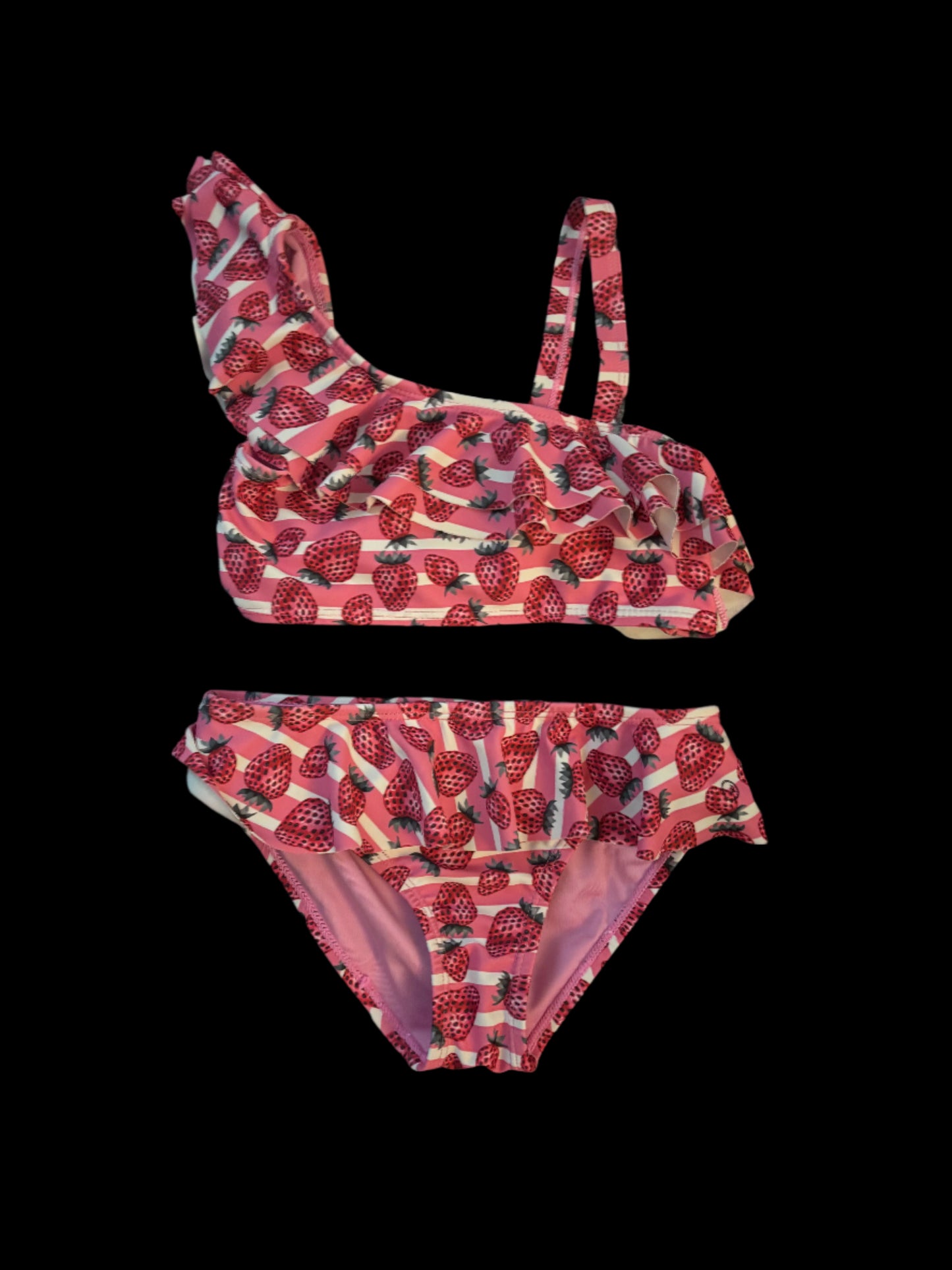 Swimsuit 2-piece Strawberry Rip Zone  Swimsuit, Bikini Bathing suit for Girls age 7/8 - Like New