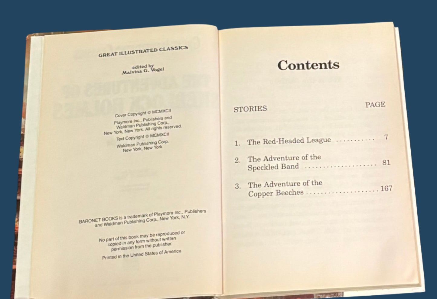 Great Illustrated Classics Set of EIGHT (8) Vintage Literary Iconic Hard Cover Books